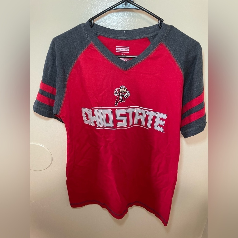 ✨2 For $6 Ohio State Short Sleeve Tee Size M #A1
